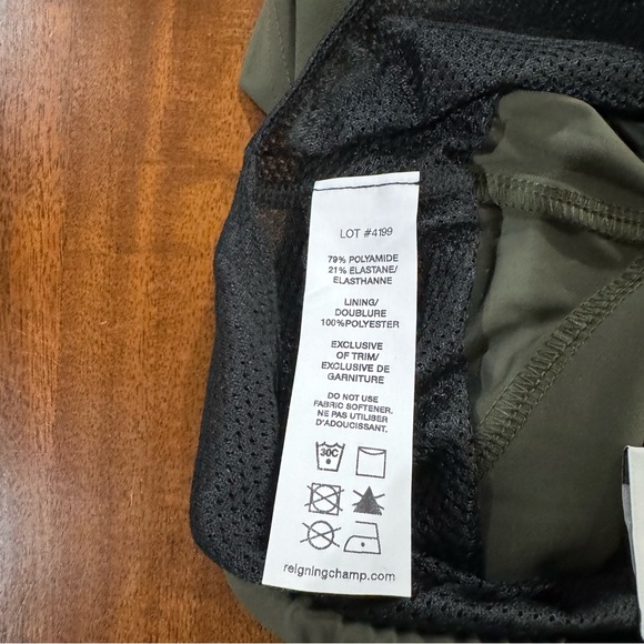 Reigning Champ Lined Athletic Shorts Size Small - Picture 5 of 8